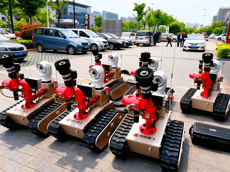De Chinese brandbestrijdingsgiganten hebben de markt voor brandbestrijdingsrobotica betreden en hebben nieuwe veranderingen in de industrie ingeluid